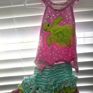 Baby Turtle short set